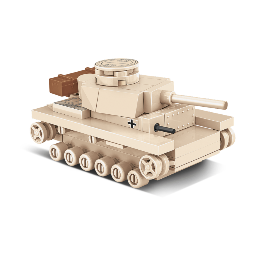 World War 2 - Panzer III Ausf.L (82 Piece Kit)