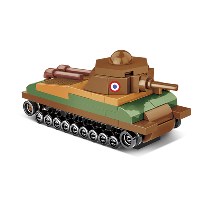 World War 2 - Somua S-35 Tank (99 Piece Kit)