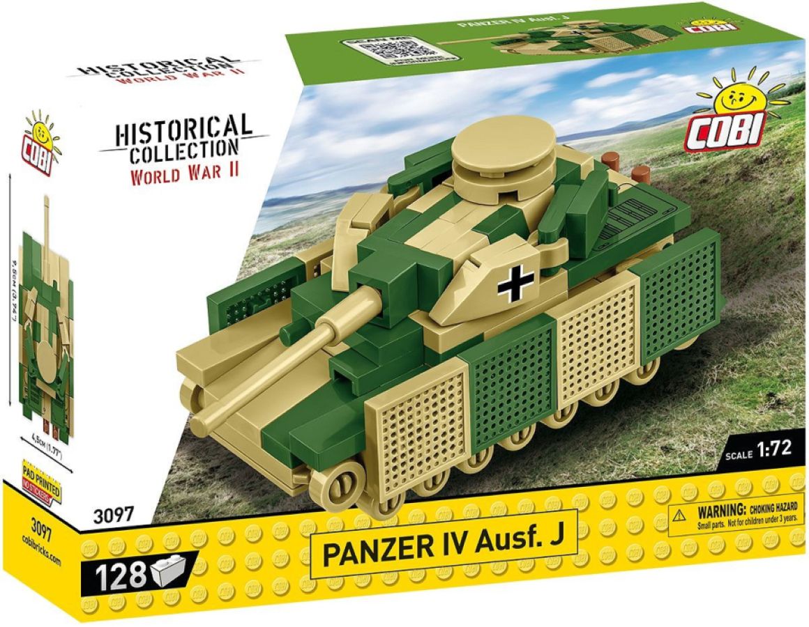 World War 2 - Panzer IV Ausf.j (130 Piece Kit)