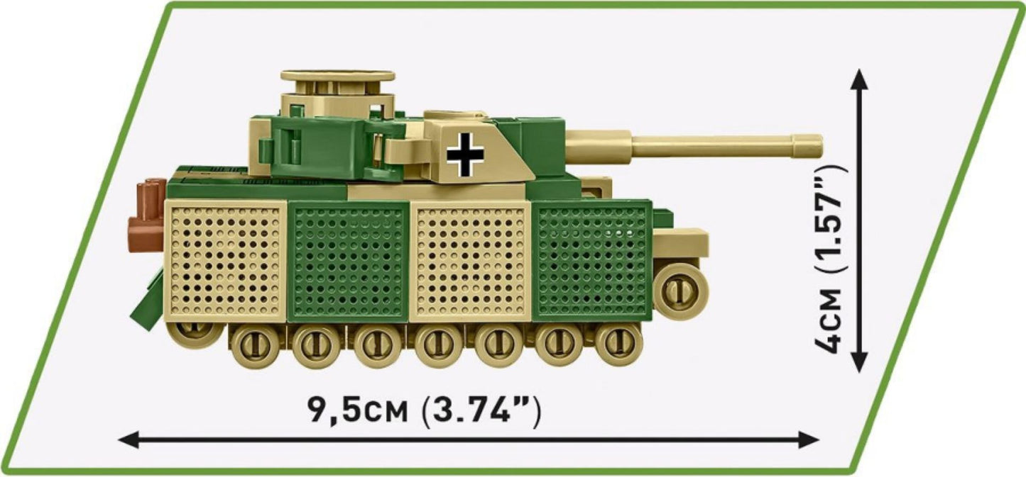 World War 2 - Panzer IV Ausf.j (130 Piece Kit)