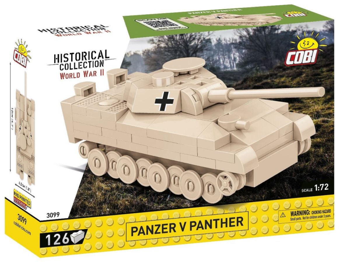 World War 2 - Panzer V Panther (126 Piece Kit)