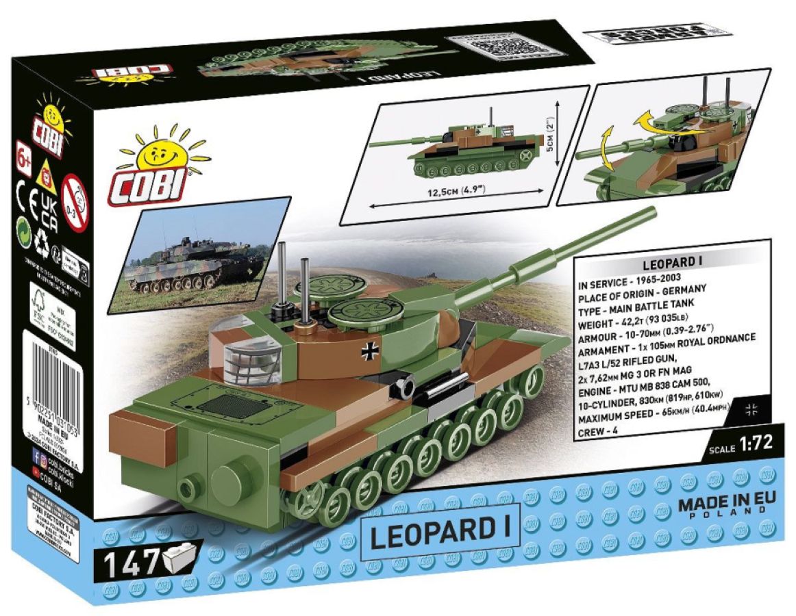 Armed Forces - Leopard I (147 Piece Kit)