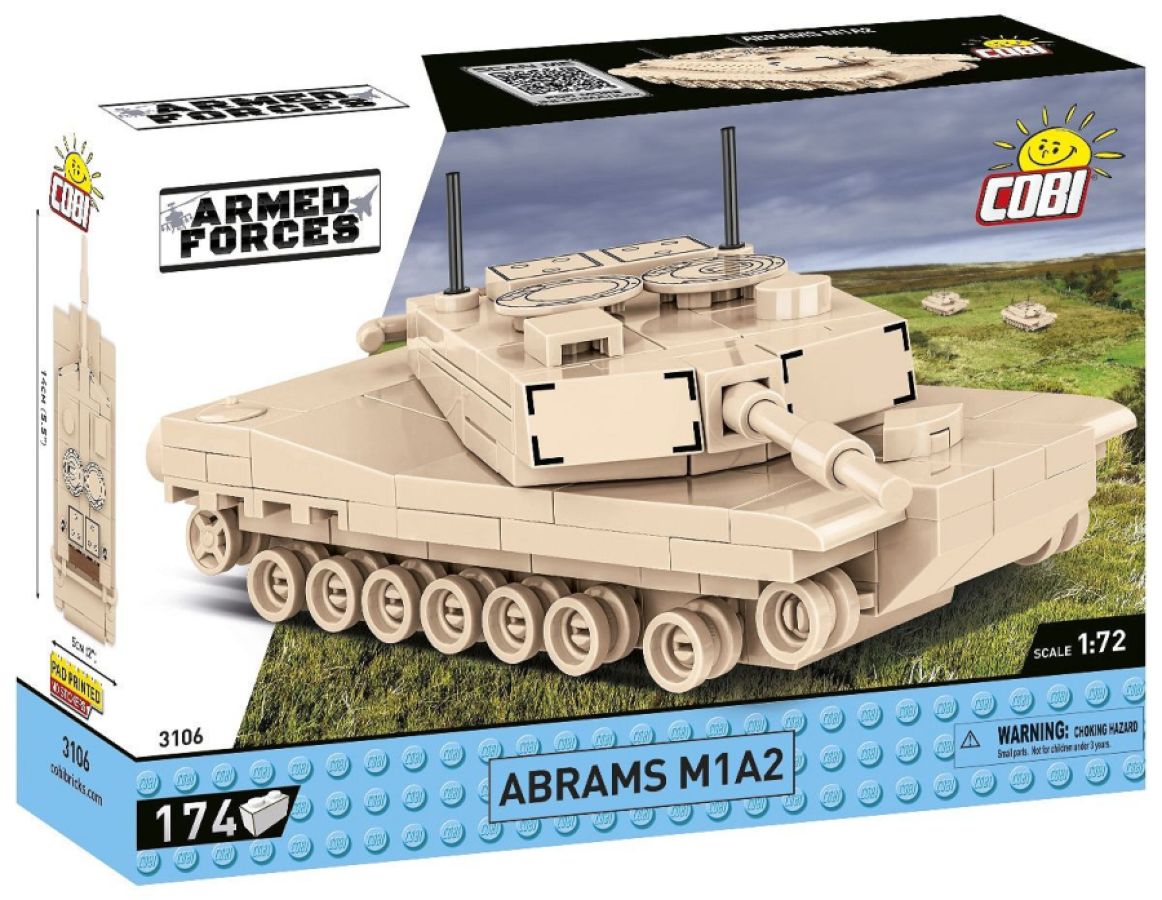 World War 2 - Abrams M1A2 (168 Piece Kit)