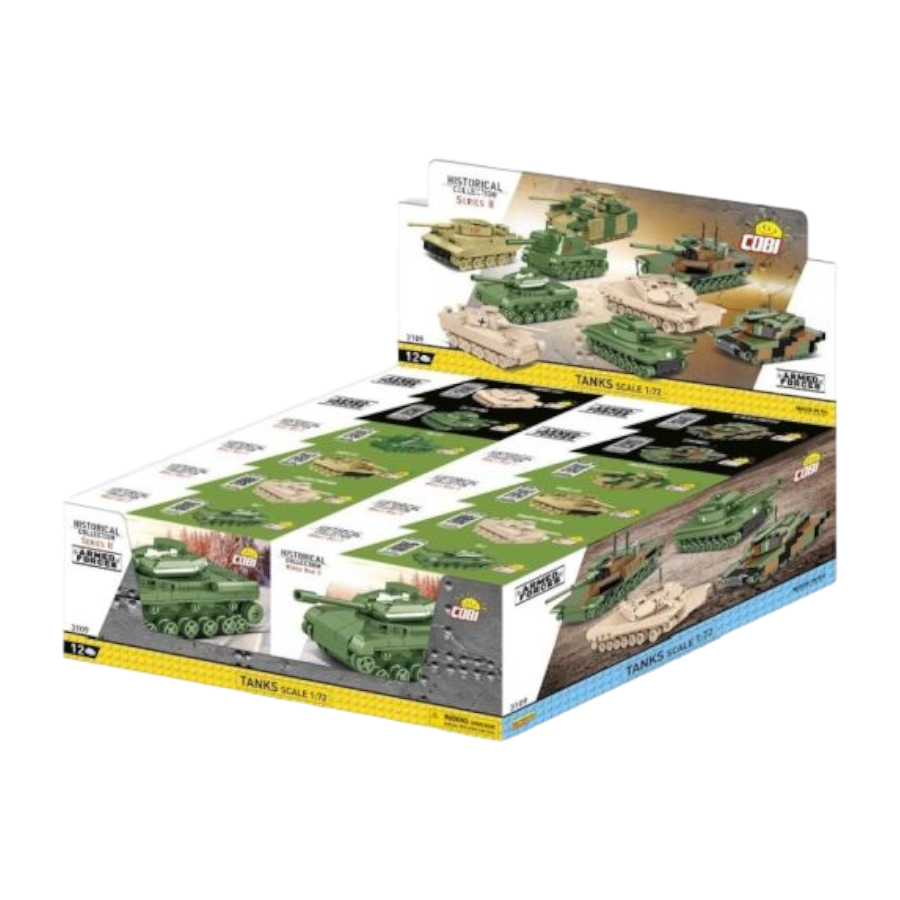 World War 2 - Tank Assortment 1/72 Scale (Wave 2)