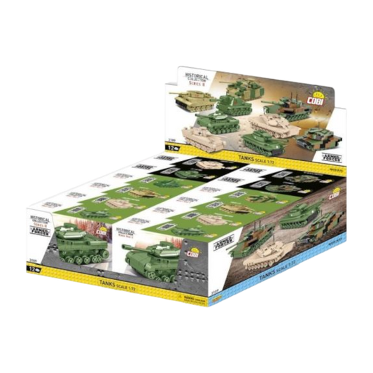 World War 2 - Tank Assortment 1/72 Scale (Wave 2)