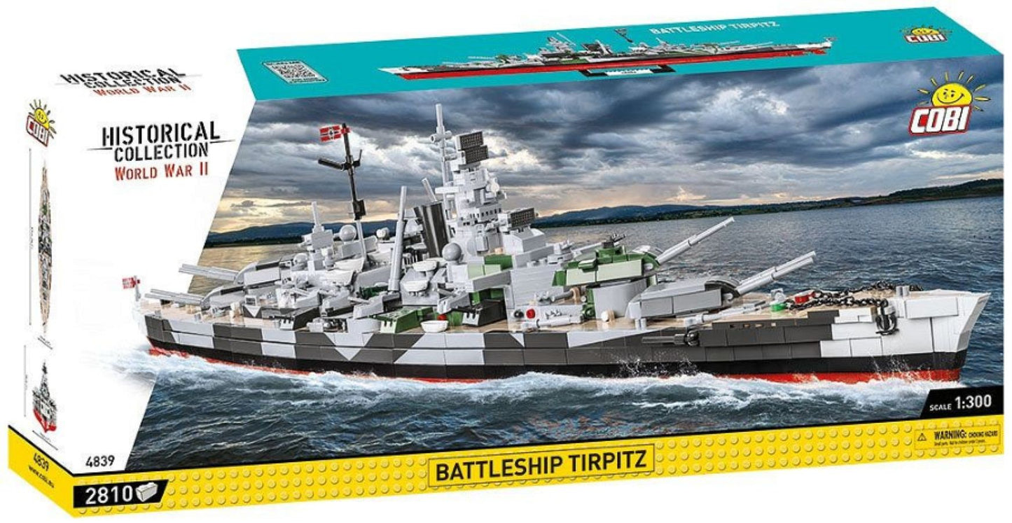 World War 2 - Battleship Tirpitz (2880 Piece Kit)