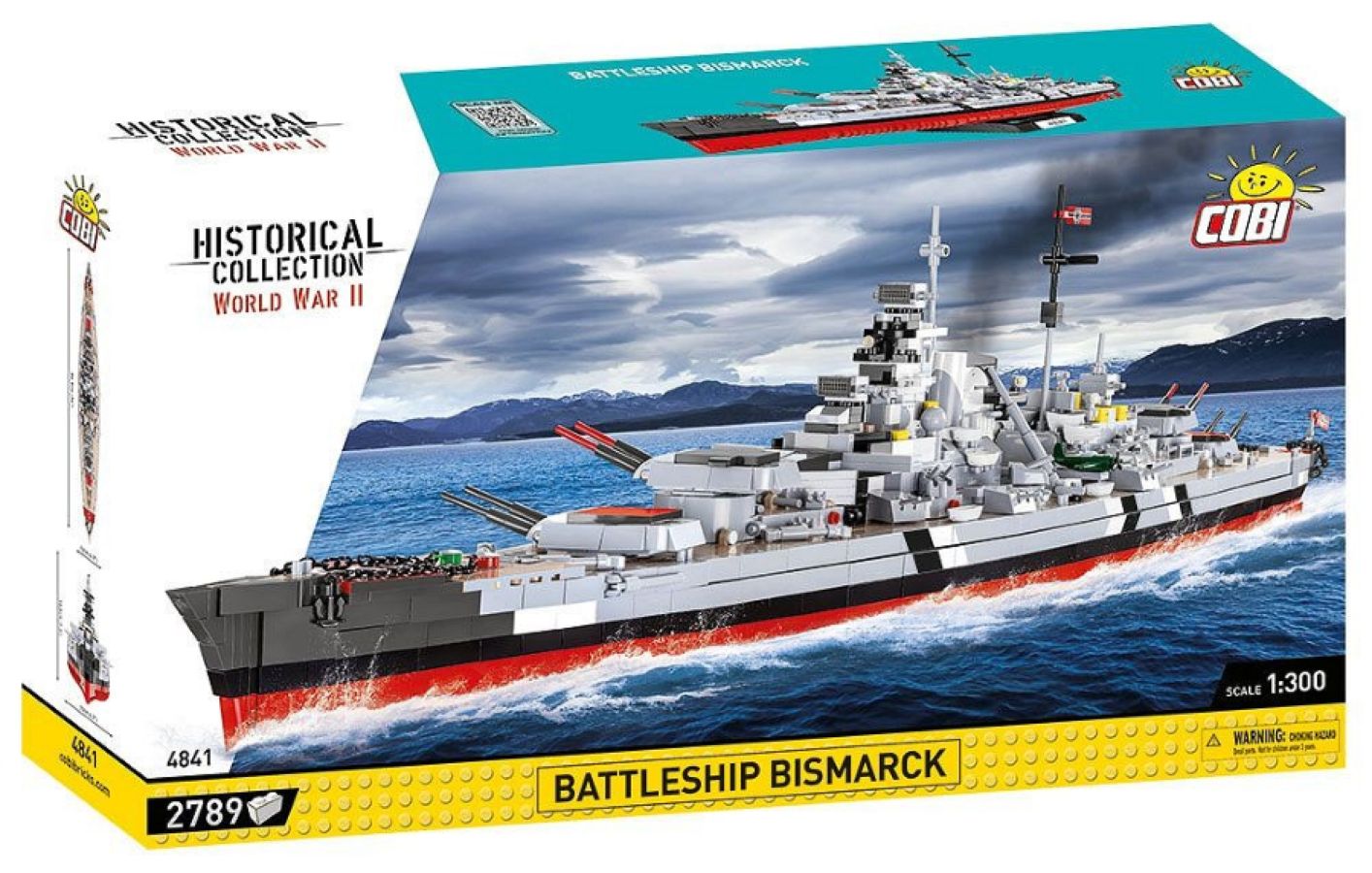 World War 2 - Battleship Bismarck (2810 Piece Kit)