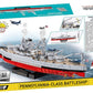 World War 2 - Pennsylvania Class Battleship - Executive Edition (2088 Piece Kit)