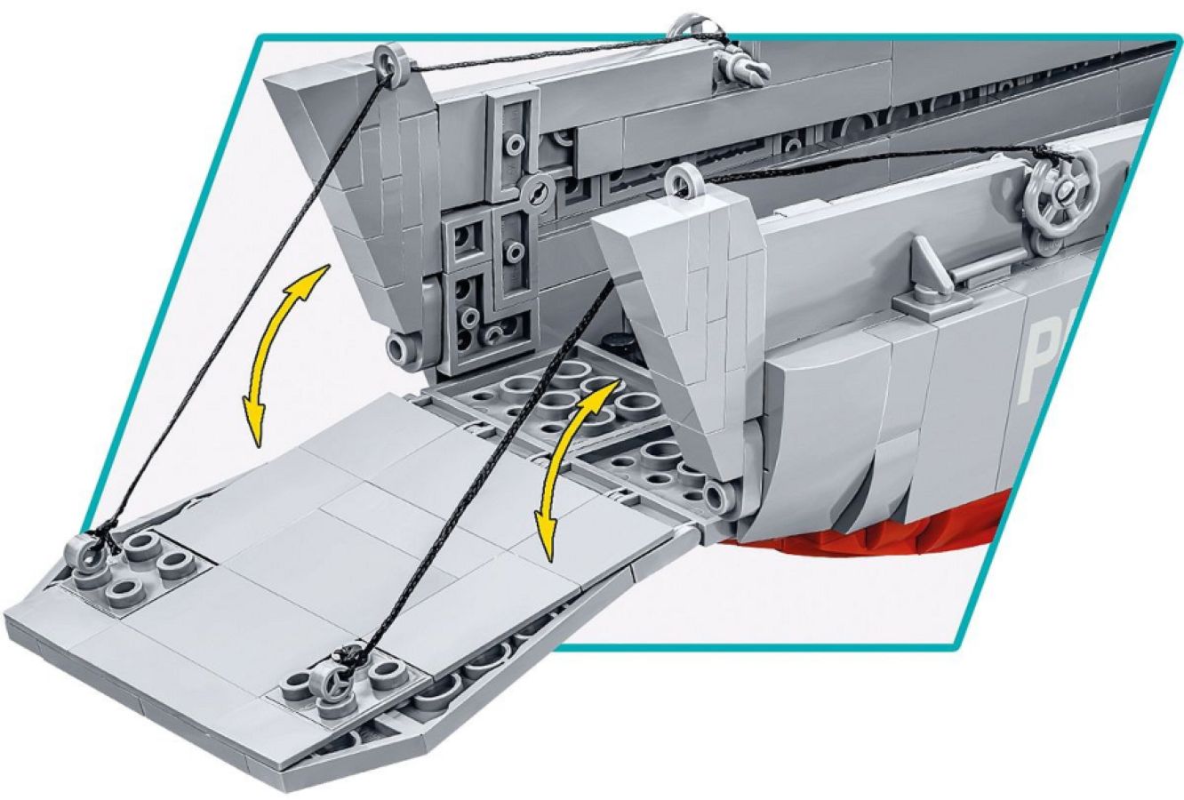 World War 2 - LCVP Higgins Boat (715 Piece Kit)