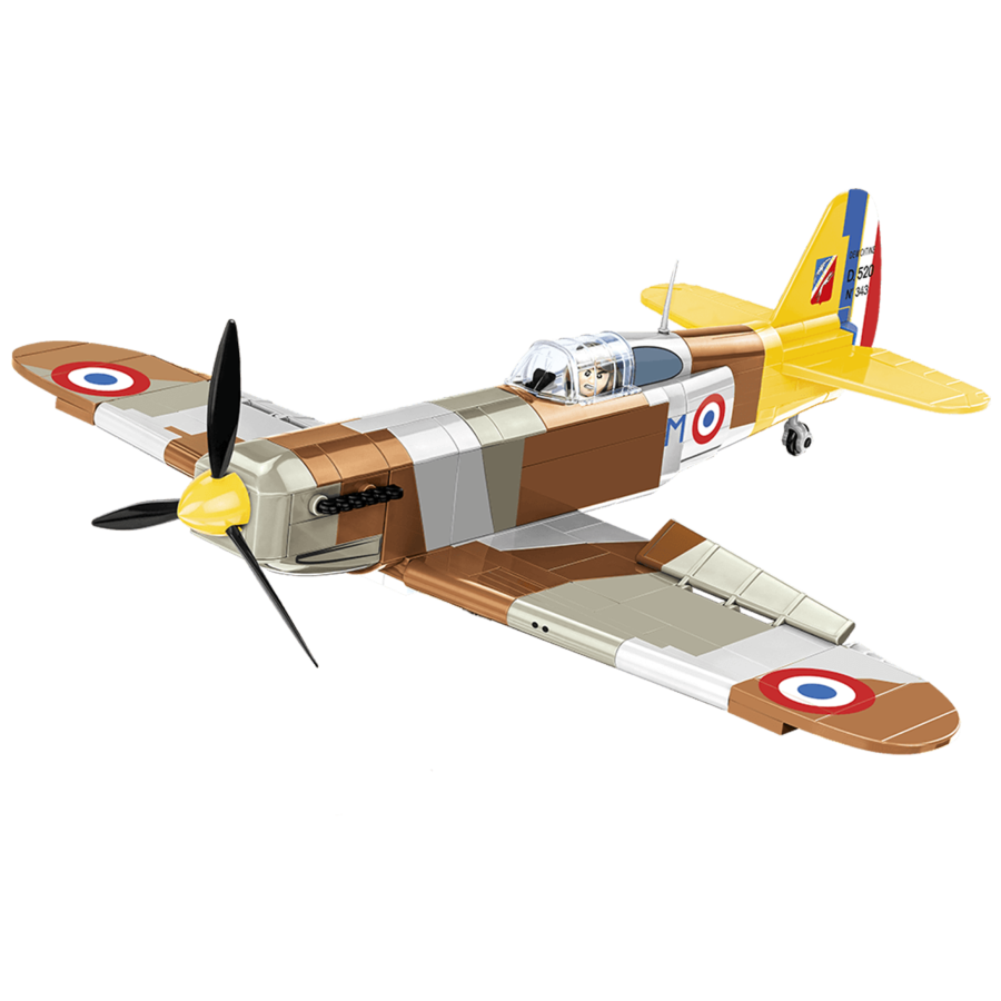 World War 2 - Dewoitine D.520 (328 Piece Kit)