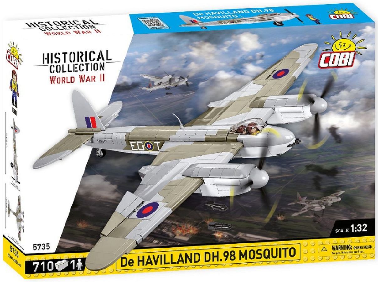 World War 2 - De Havilland DH-98 Mosquito (695 Piece Kit)