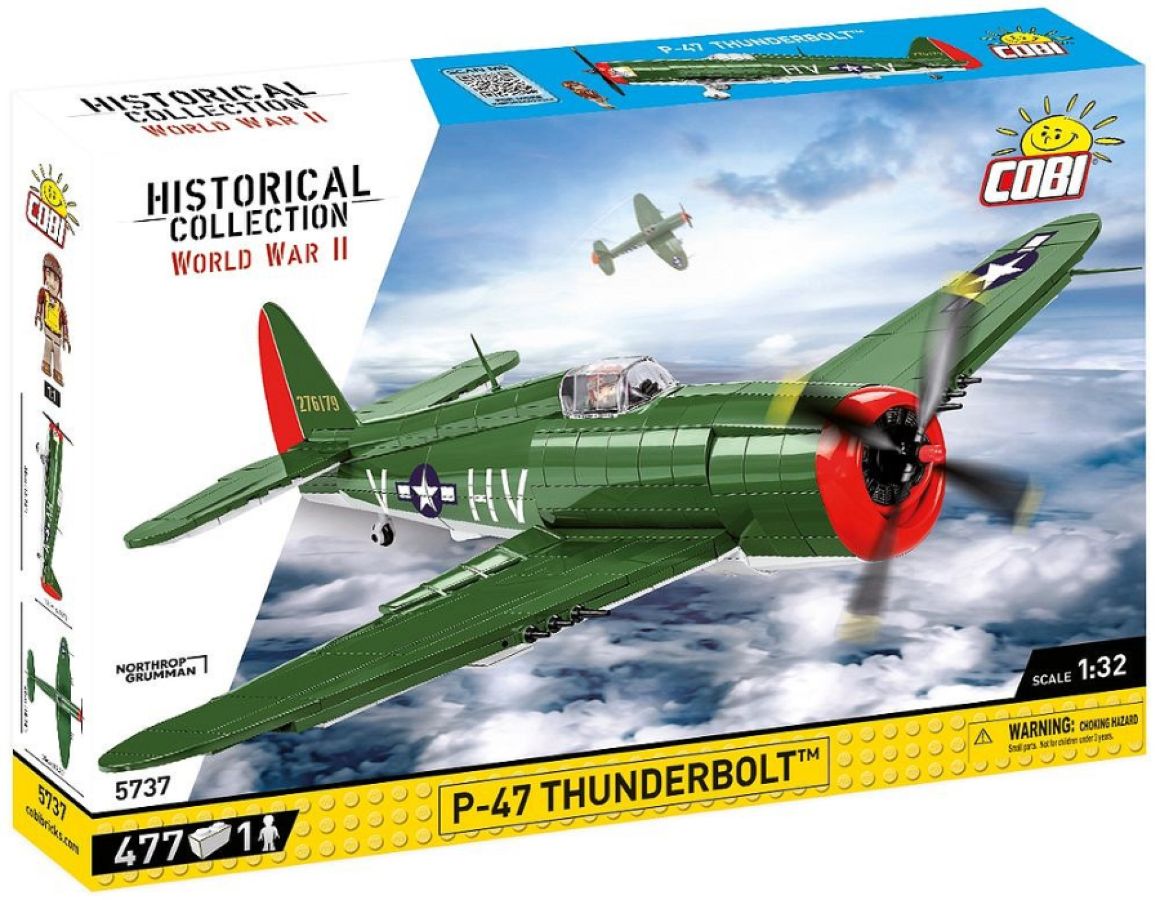 World War 2 - P-47 Thunderbolt (475 Piece Kit)