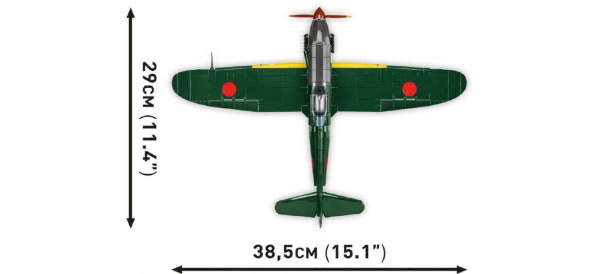 World War 2 - Kawasaki Ki-61-Hien (Tony) (350 Piece Kit)