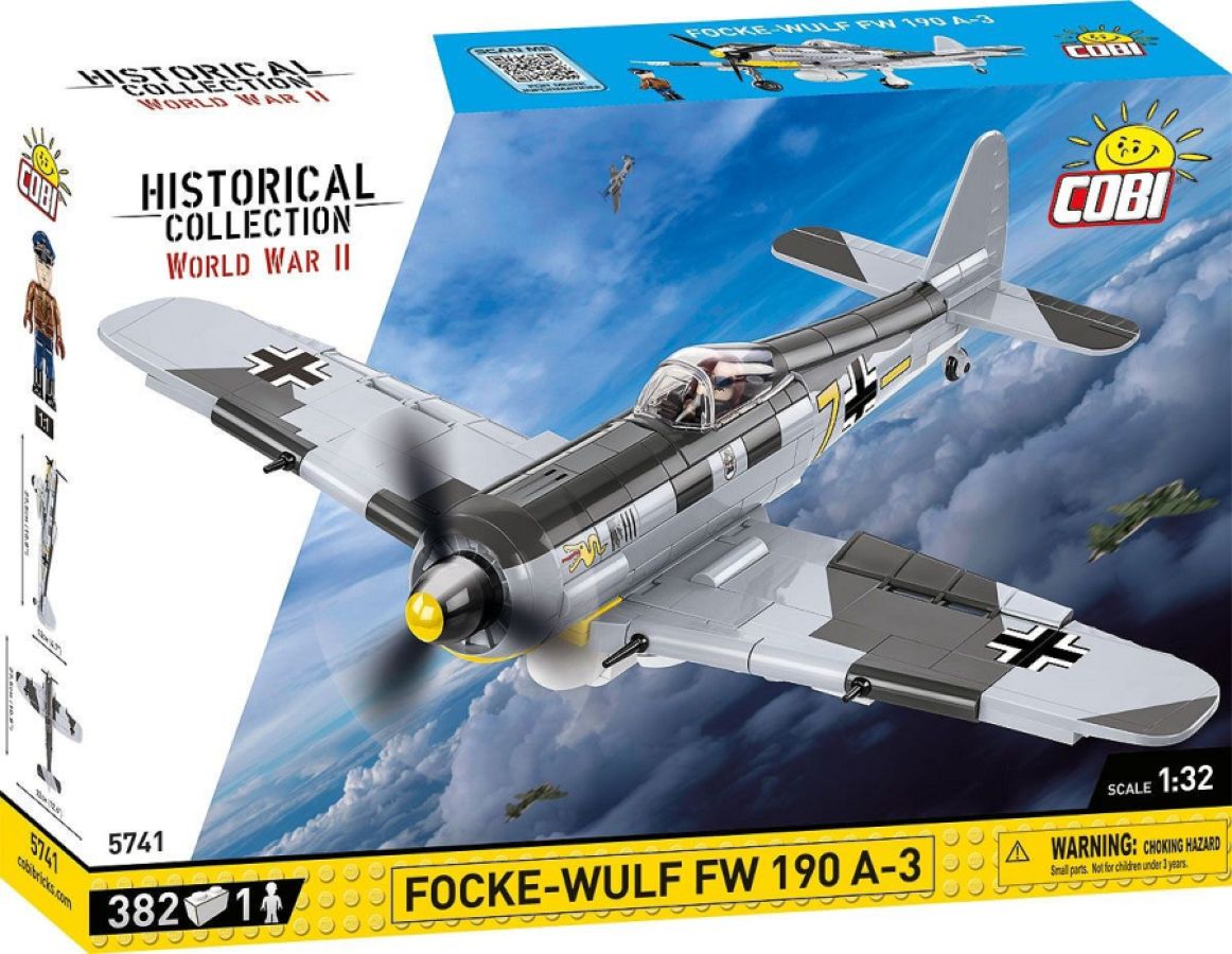 World War 2 - Focke-Wulf FW 190-A3 (377 Piece Kit)