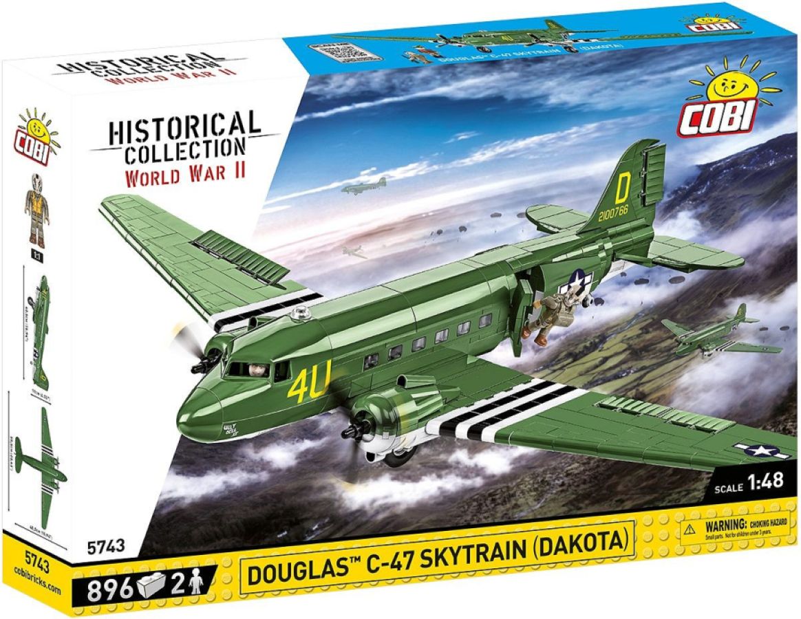 World War 2 - Douglas C-47 Skytrain "Dakota" (892 Piece Kit)