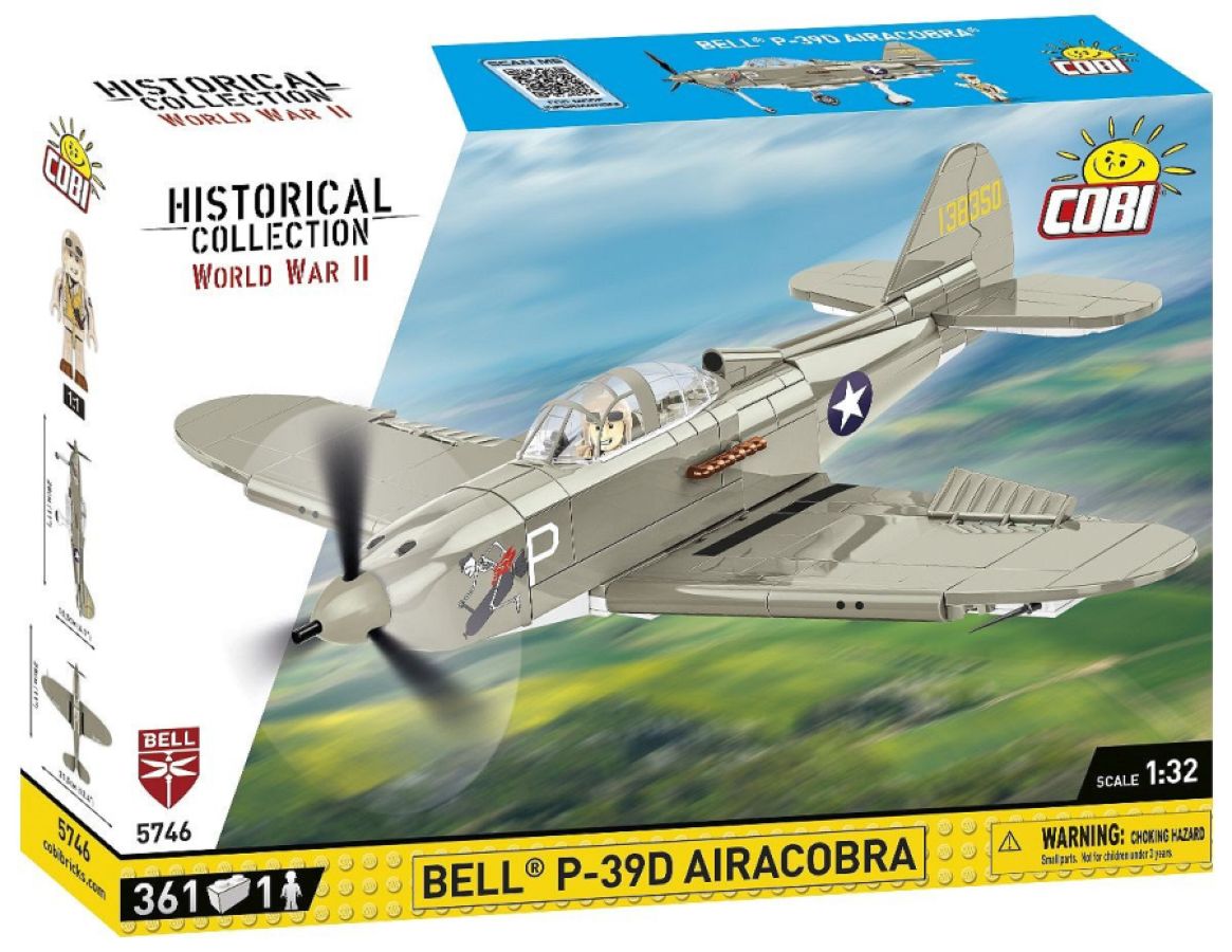 World War 2 - Bell P-39D Airacobra (US) (360 Piece Kit)