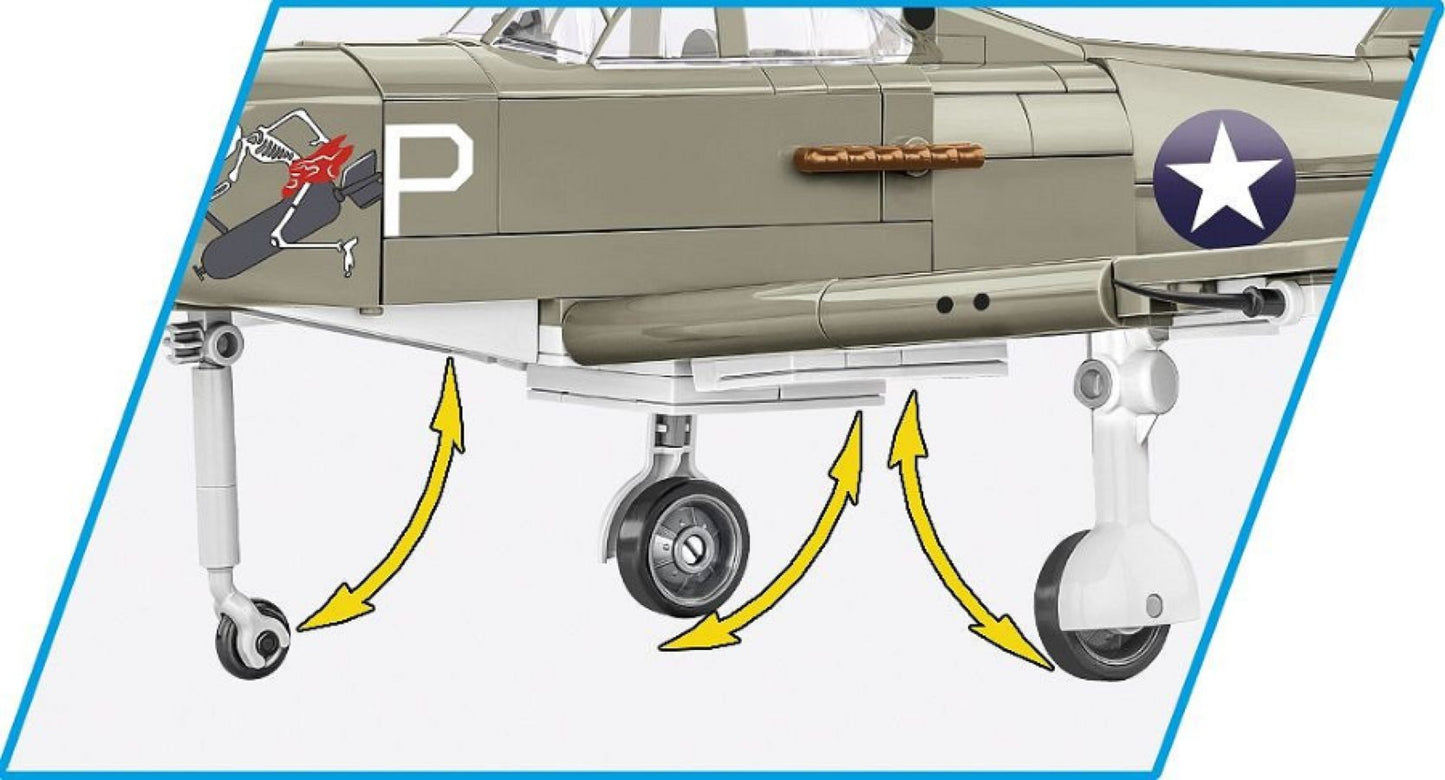 World War 2 - Bell P-39D Airacobra (US) (360 Piece Kit)