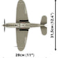 World War 2 - Bell P-39D Airacobra (US) (360 Piece Kit)