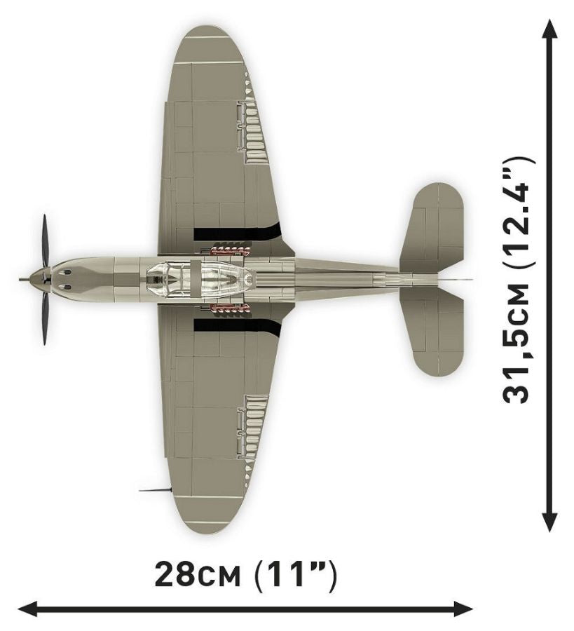 World War 2 - Bell P-39D Airacobra (US) (360 Piece Kit)