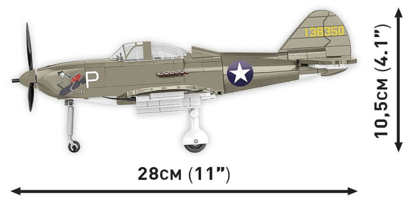 World War 2 - Bell P-39D Airacobra (US) (360 Piece Kit)