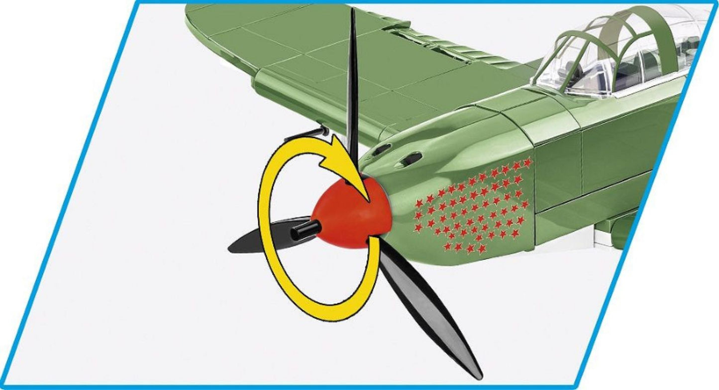 World War 2 - Bell P-39Q Airacobra (Soviet) (380 Piece Kit)