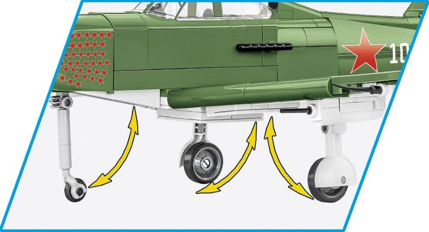 World War 2 - Bell P-39Q Airacobra (Soviet) (380 Piece Kit)