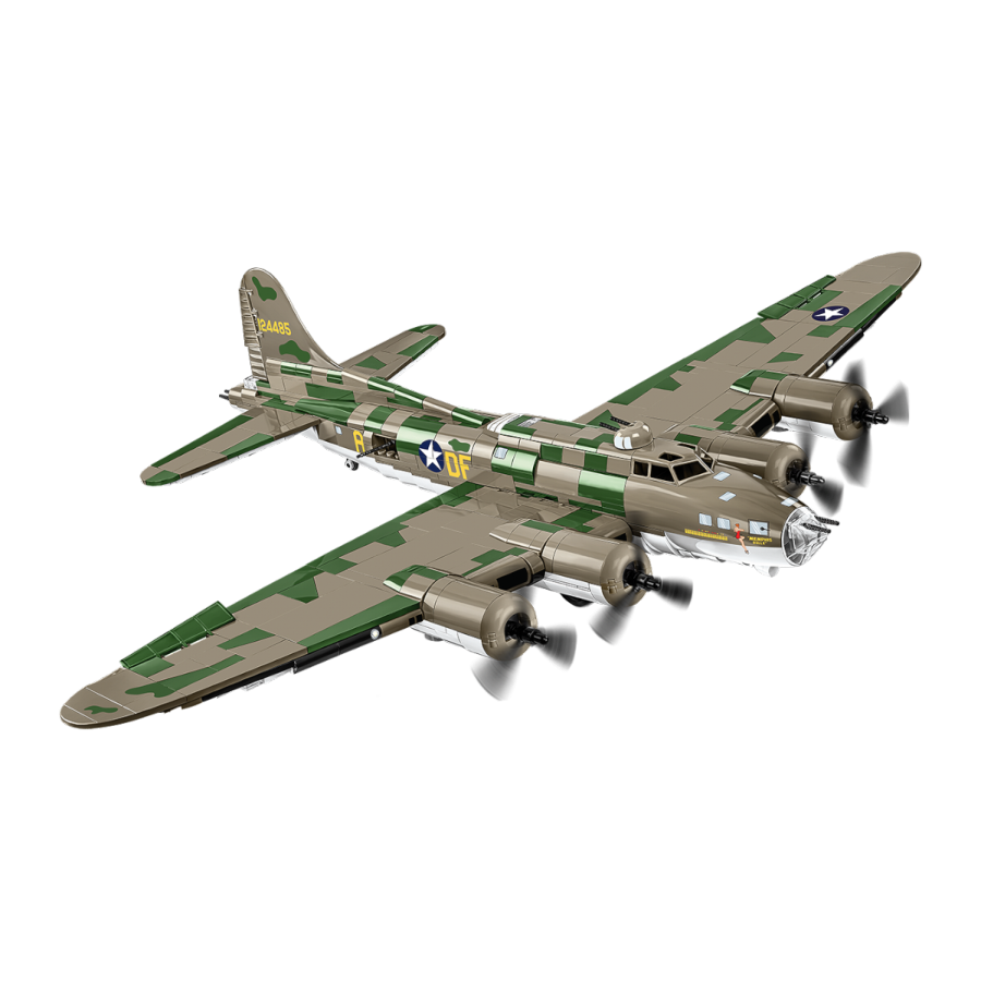 World War 2 - Boeing B-17F "Memphis Belle" (1371 Piece Kit)