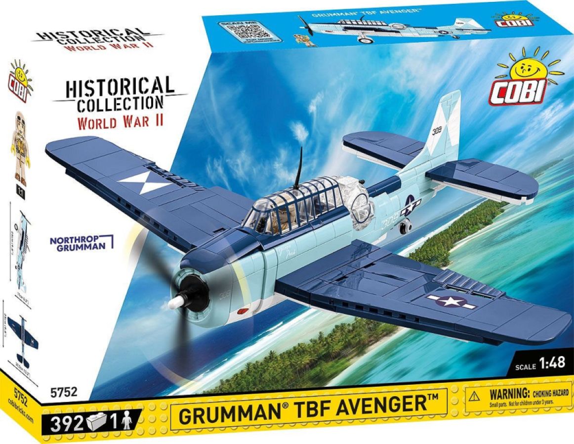 World War 2 - Grumman TBF Avenger (392 Piece Kit)