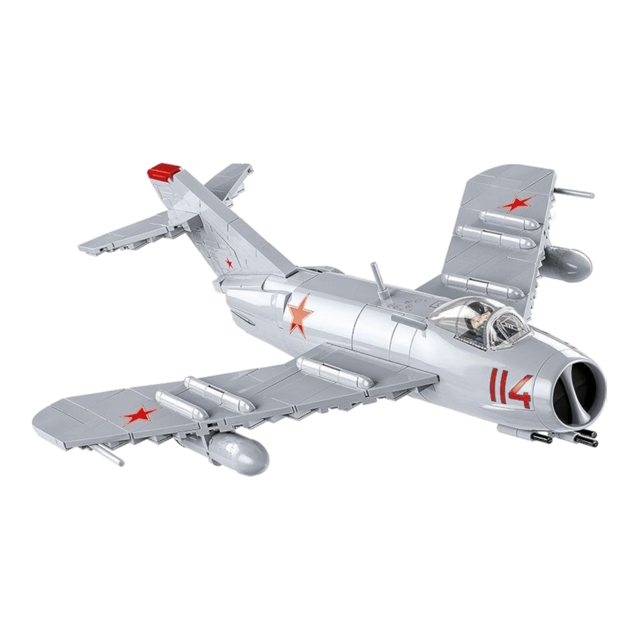 Cold War - MiG-17 NATO Code "Fresco" (568 Piece Kit)