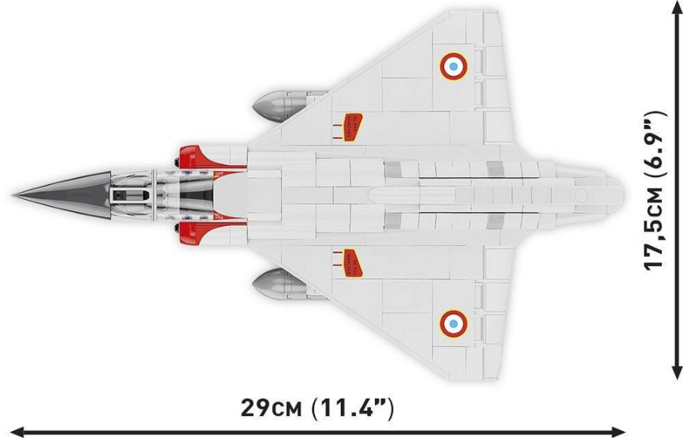 Armed Forces - Mirage IIIC Cigognes (436 Piece Kit)