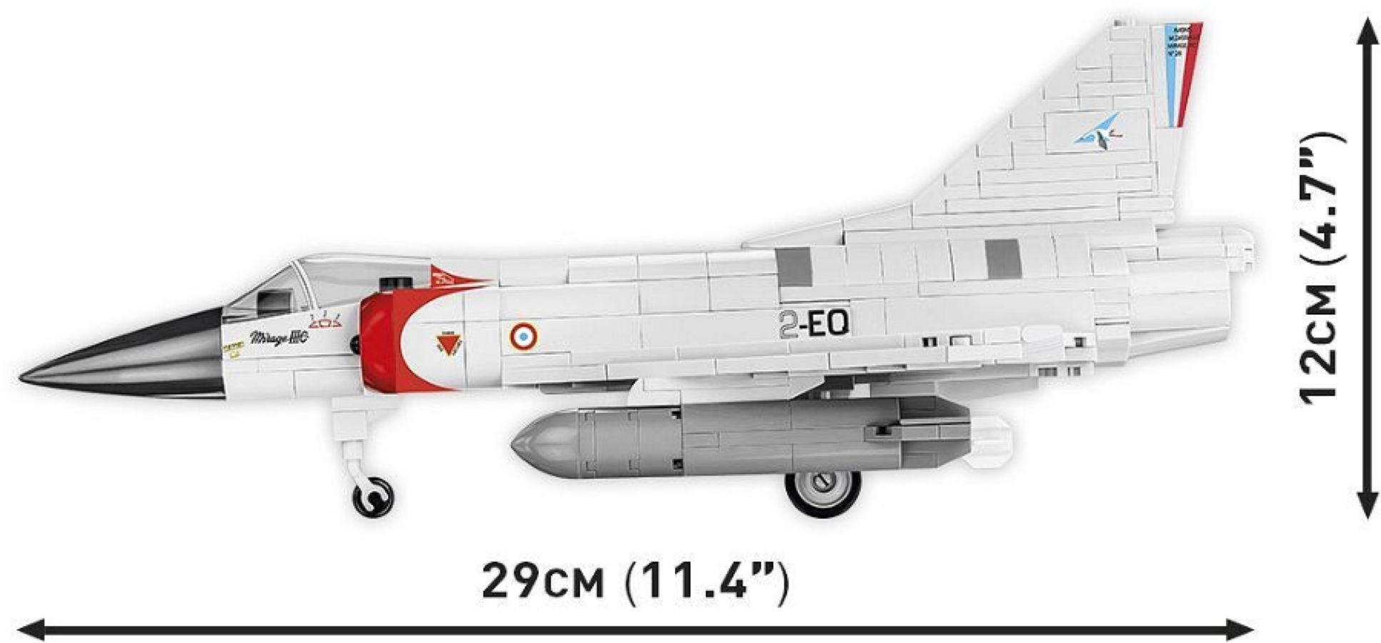 Armed Forces - Mirage IIIC Cigognes (436 Piece Kit)