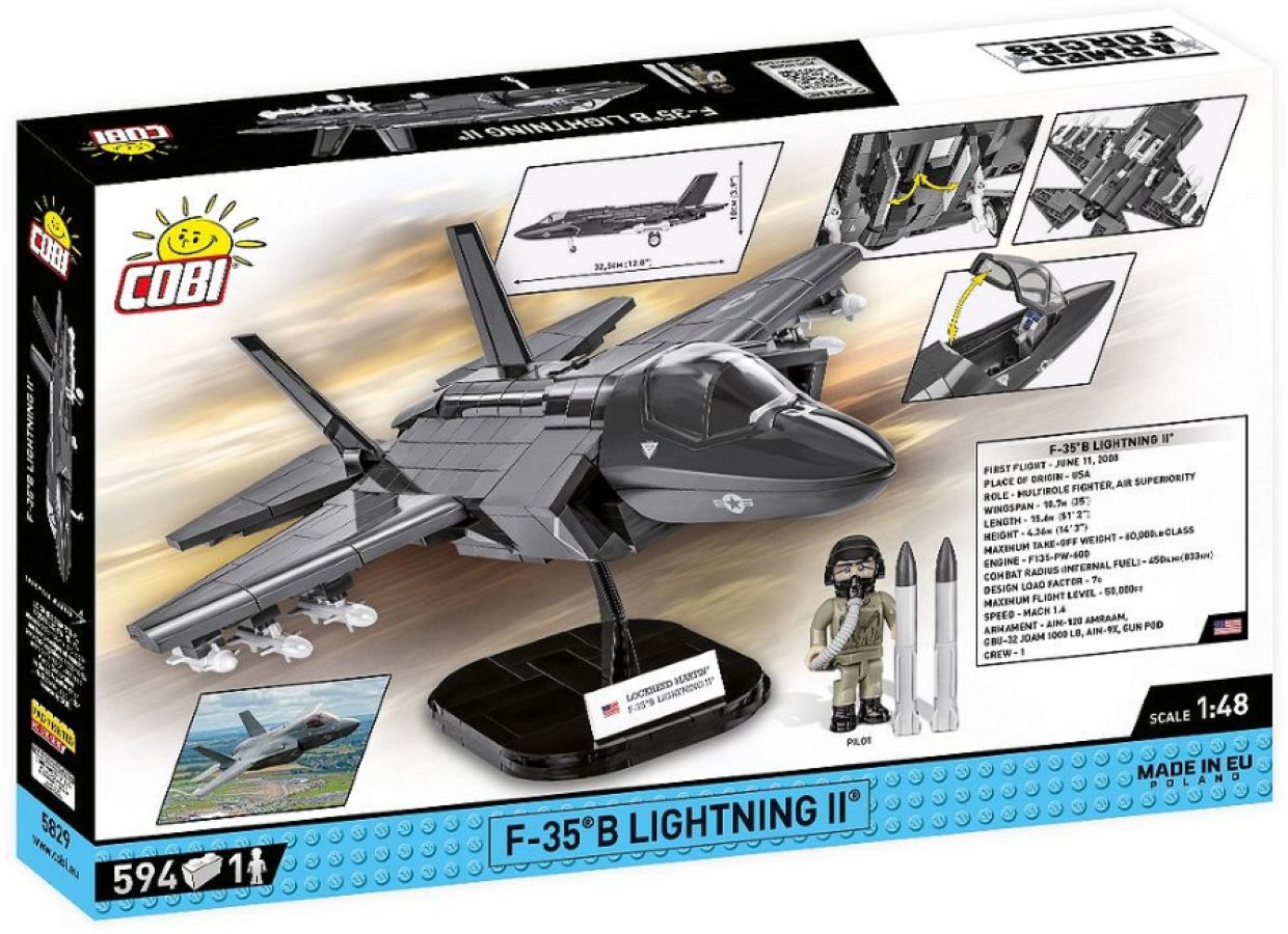 Armed Forces - F-35B Lightning Ii (USAF) (570 Piece Kit)