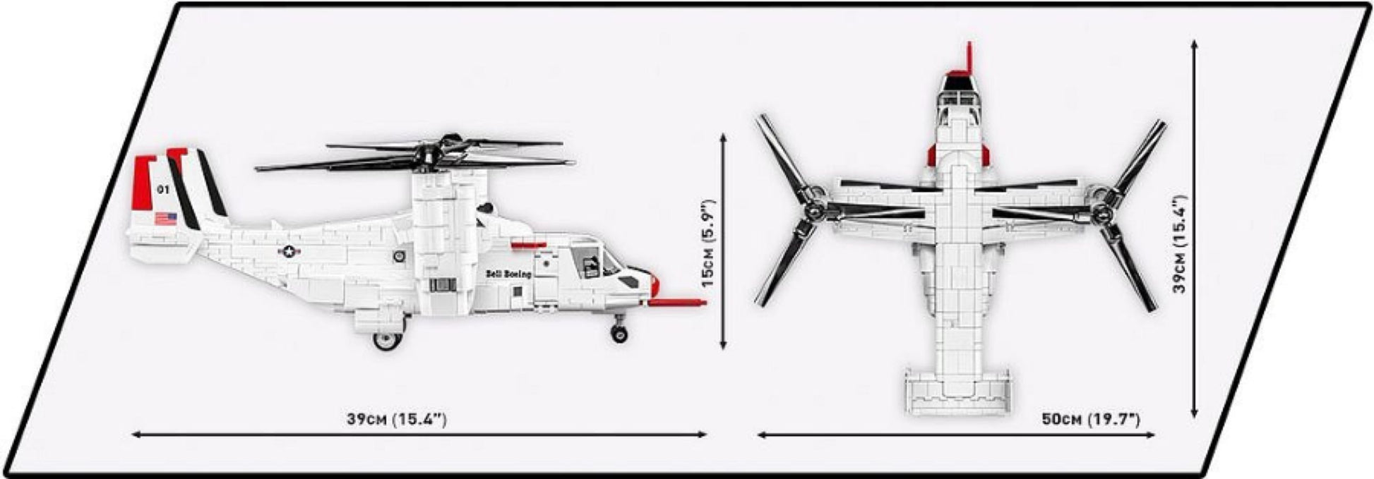 Armed Forces - Bell-Boeing V-22 Osprey (1151 Piece Kit)