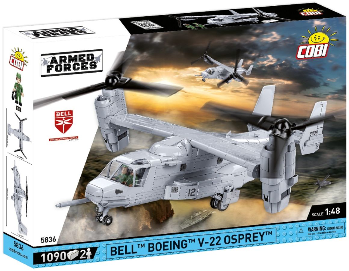 Armed Forces - Bell-Boeing V-22 Osprey (1086 Piece Kit)