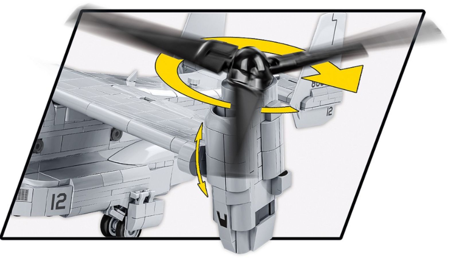 Armed Forces - Bell-Boeing V-22 Osprey (1086 Piece Kit)