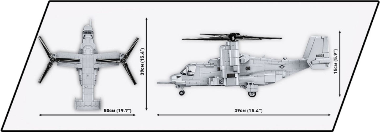 Armed Forces - Bell-Boeing V-22 Osprey (1086 Piece Kit)