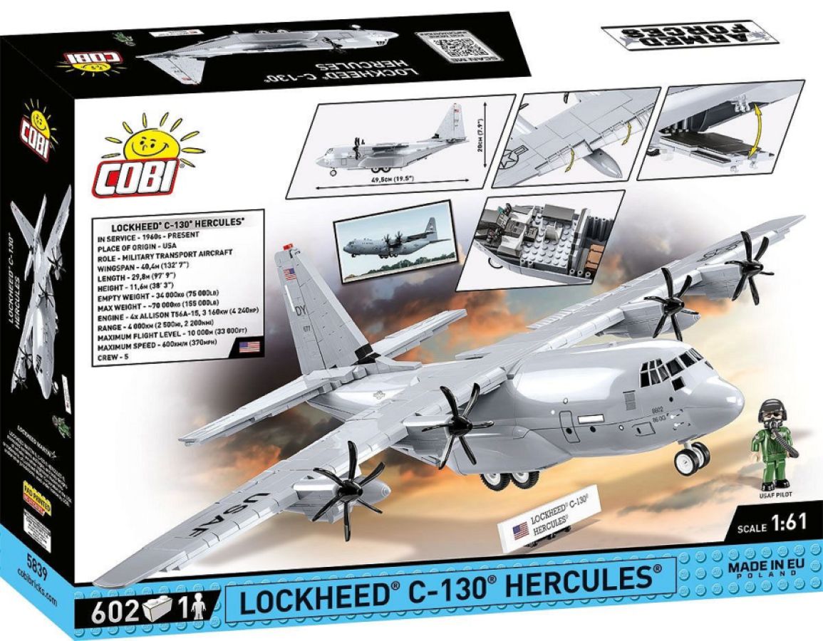 Armed Forces - Lockheed C-130 Hercules (550 Piece Kit)