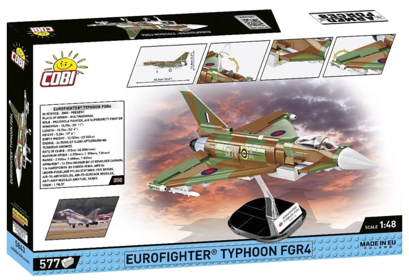 Armed Forces - RAF Typhoon FGR4 "GiNA" (580 Piece Kit)