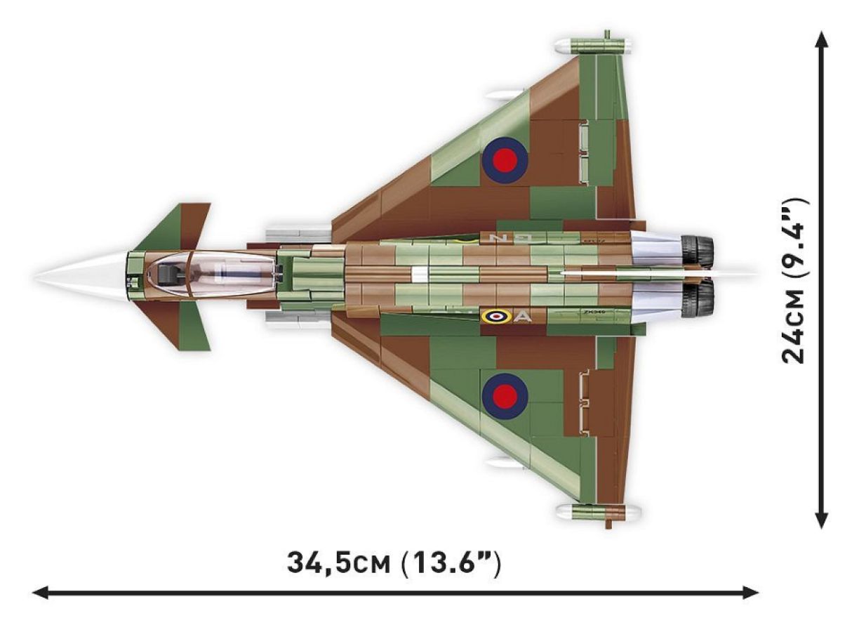 Armed Forces - RAF Typhoon FGR4 "GiNA" (580 Piece Kit)