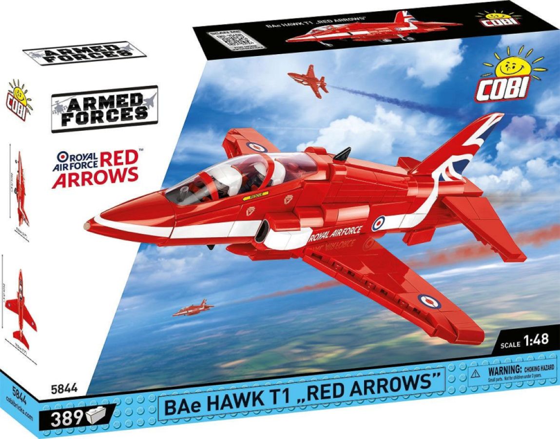 Armed Forces - BAe Hawk T1 Red Arrows (386 Piece Kit)