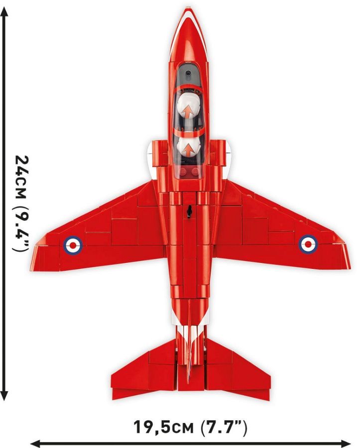 Armed Forces - BAe Hawk T1 Red Arrows (386 Piece Kit)