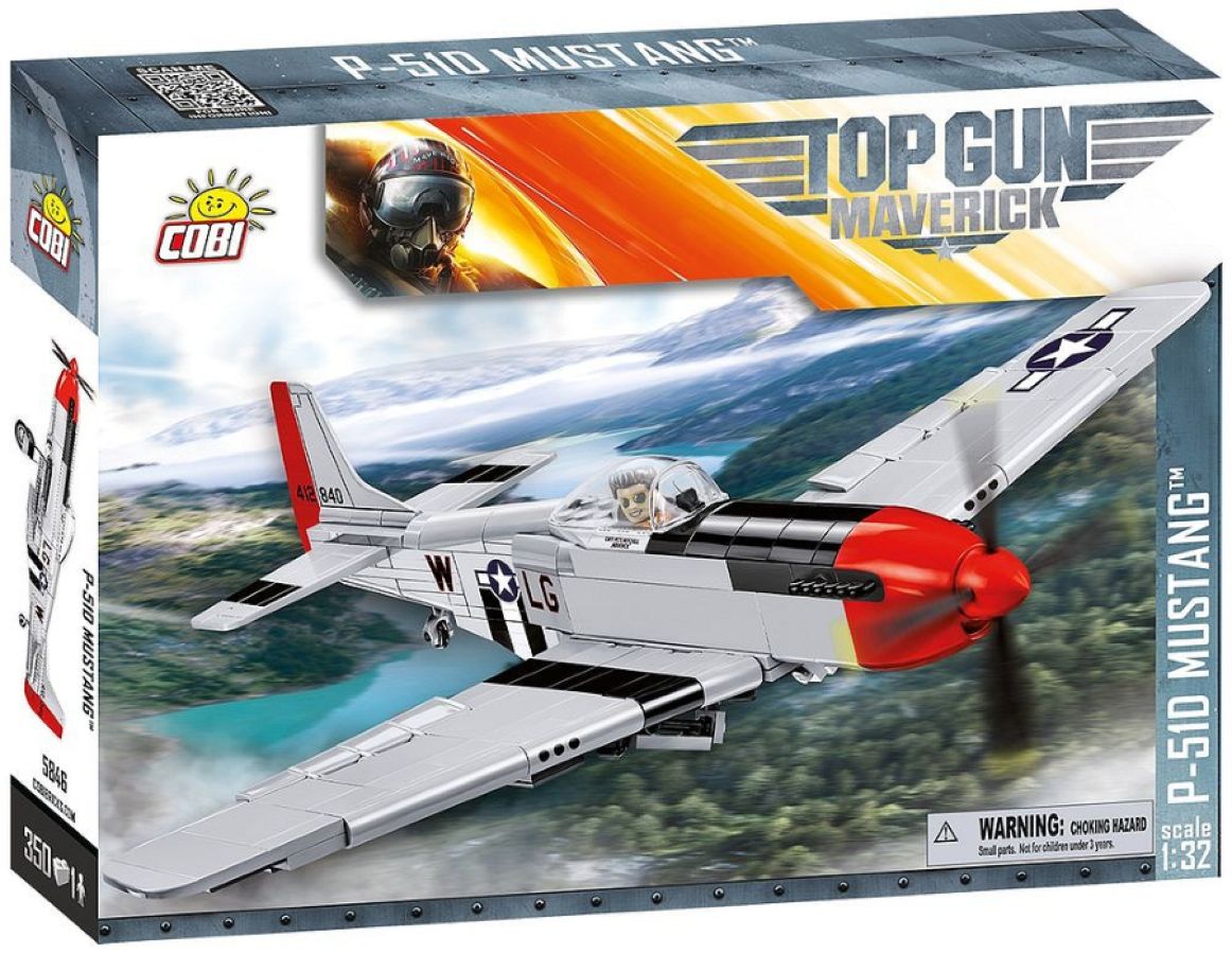 Top Gun - Mustang P-51D (350 Piece Kit)