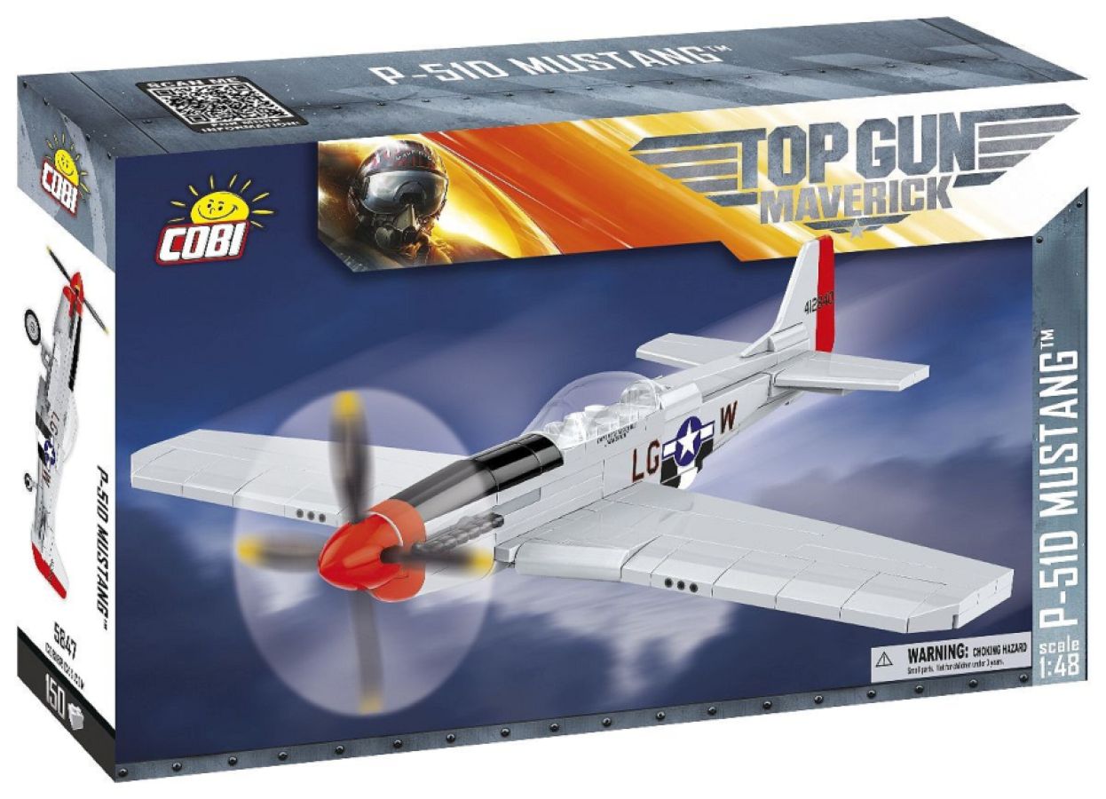 Top Gun: Maverick - P-51D Mustang (145 Piece Kit)