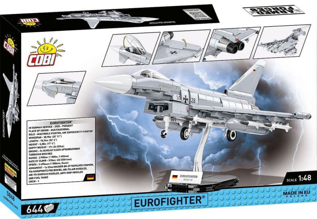 Armed Forces - Eurofighter (644 Piece Kit)