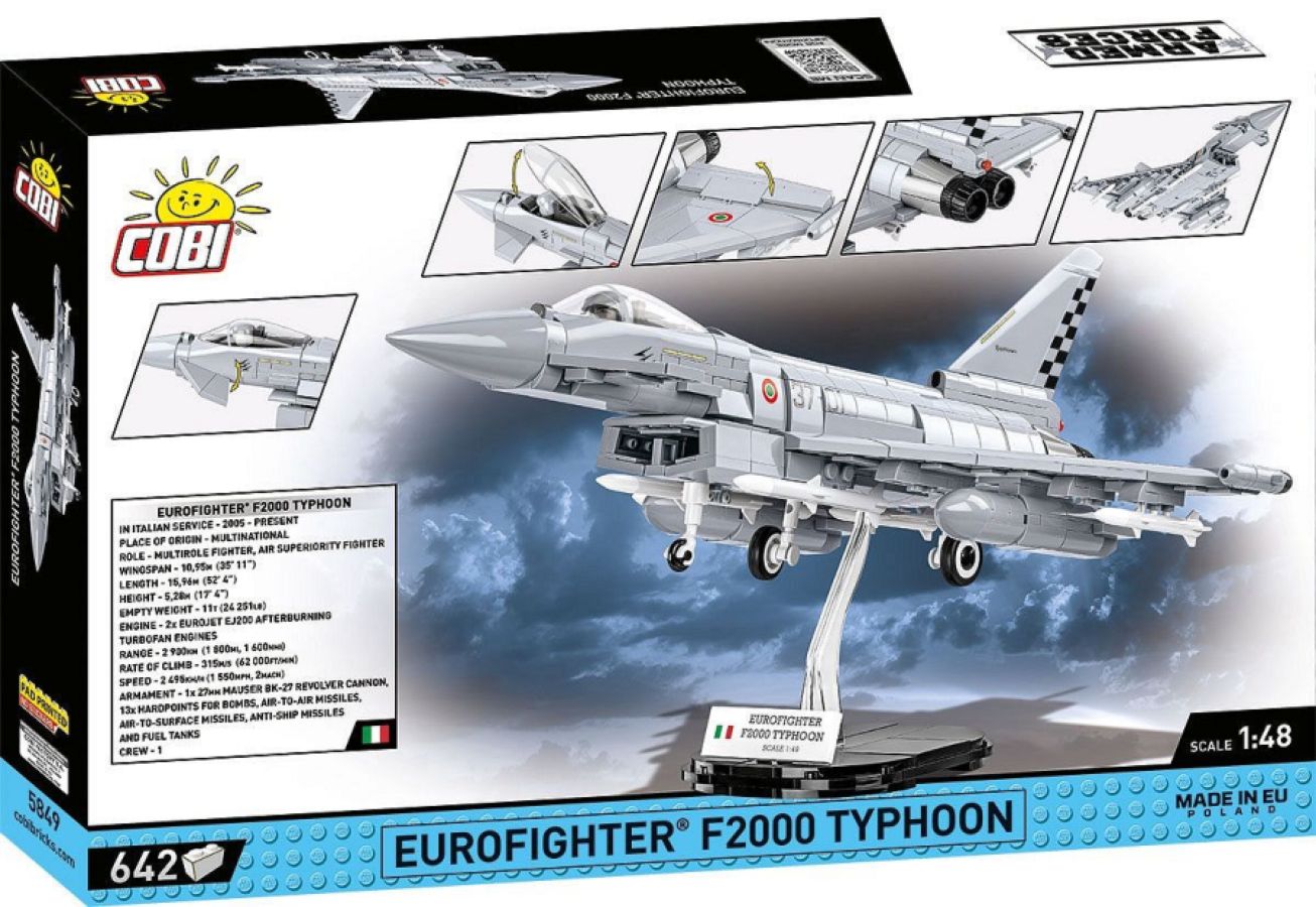 Armed Forces - Eurofighter F2000 Typhoon (642 Piece Kit)