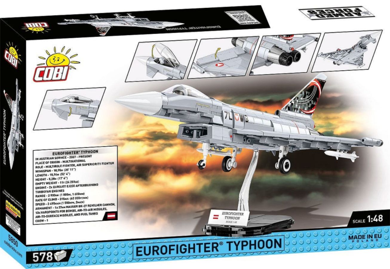 Armed Forces - Eurofighter Typhoon (574 Piece Kit)