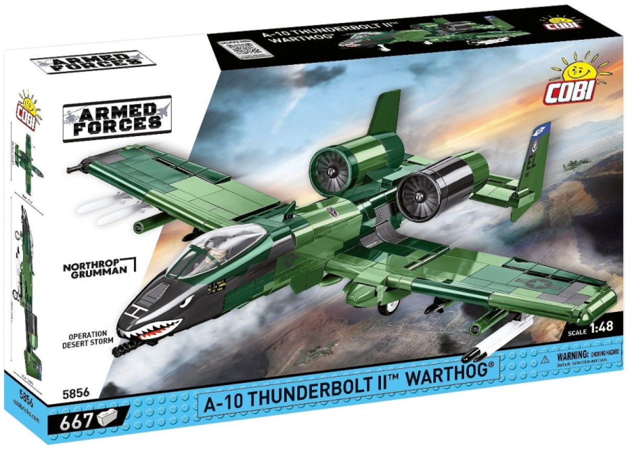 Armed Forces - A-10 Thunderbolt II Warthog (667 Piece Kit)