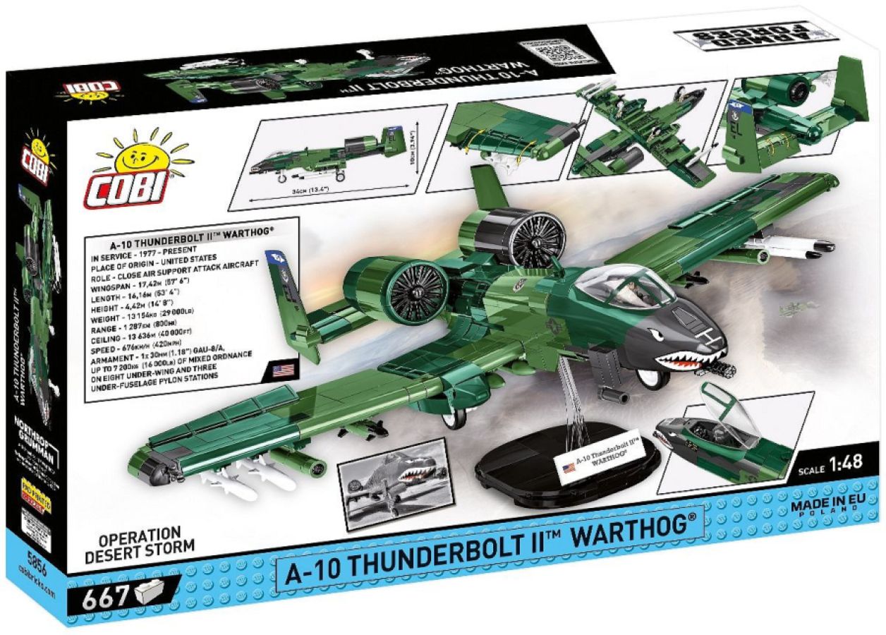 Armed Forces - A-10 Thunderbolt II Warthog (667 Piece Kit)