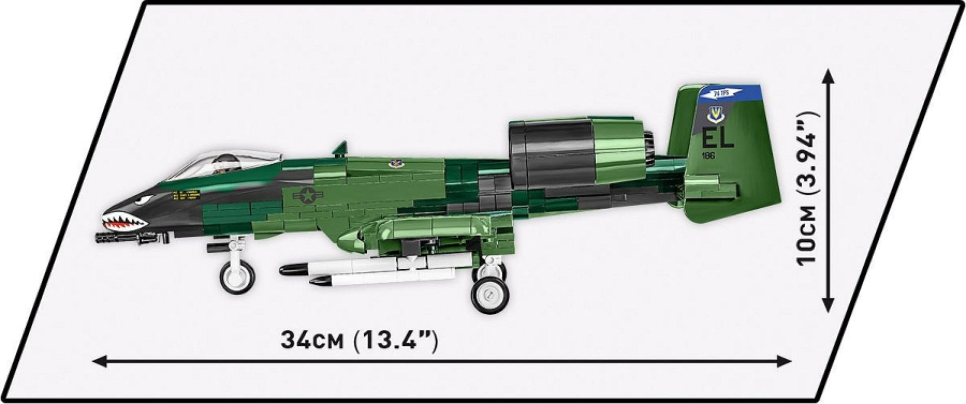 Armed Forces - A-10 Thunderbolt II Warthog (667 Piece Kit)