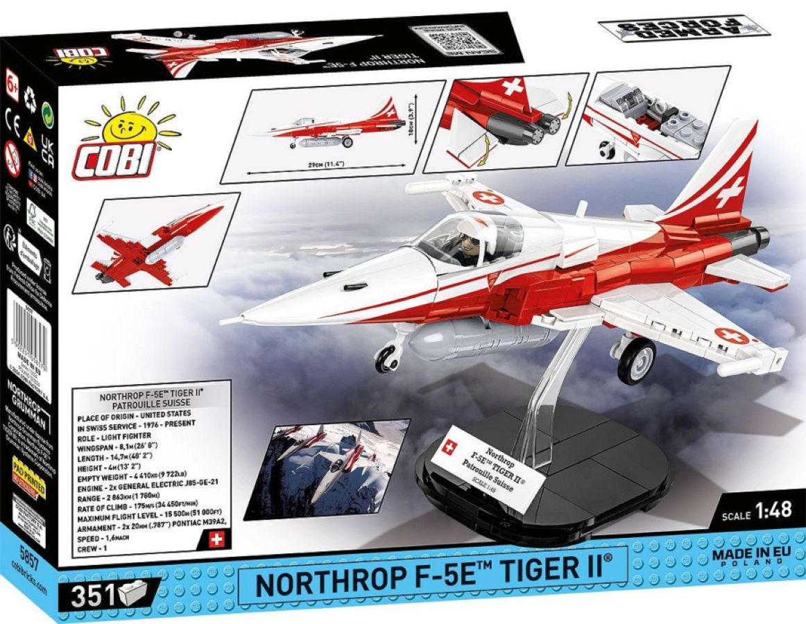 Armed Forces - Northrop F-5E Tiger II (351 Piece Kit)